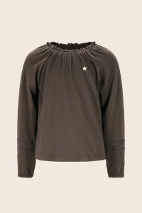 Like Flo blouse Eli choco (F508-5401-470)